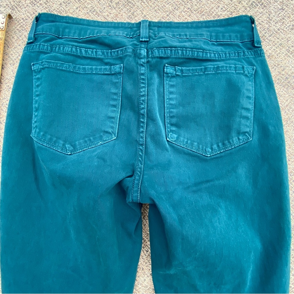 NYDJ Skinny Jeans Dark Turquoise size 2 Lift Tuck Technology - Picture 4 of 12